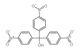 三(4-硝基苯基)甲醇 结构式