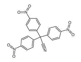 Acetonitrile, tris(p-nitrophenyl)- (2CI) 结构式