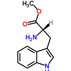 L-色氨酸甲酯 结构式