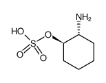 Cyclohexanol, 2-amino-, 1-(hydrogen sulfate) 结构式