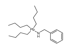 1,1,1-三丁基-N-(苯甲基)铅胺 结构式