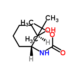 (1R,2R)-N-Boc-环己氨基醇 结构式