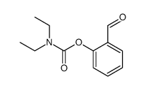 Carbamic acid, N,N-diethyl-, 2-formylphenyl ester 结构式