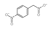 1-硝基-4-硝基甲基苯 结构式
