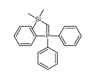 Phosphorane, triphenyl[(trimethylsilyl)methylene]- 结构式