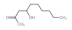 4-羟基-2-癸酮 结构式