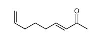 (E)-3,8-壬二烯-2-酮 结构式