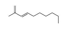 (E)-2-甲基-1,3-癸二烯 结构式