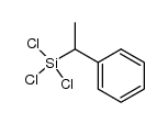 Benzene, [(1S)-1-(trichlorosilyl)ethyl]- 结构式
