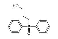 1-Propanol, 3-(diphenylphosphinyl)- 结构式