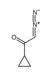 1-环丙基-2-重氮乙酮 结构式