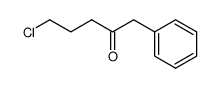 5-氯-1-苯基-2-戊酮 结构式