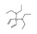 Silanediamine, 1,1-diethenyl-N,N,N',N'-tetraethyl- 结构式