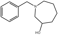 1-苄基氮杂环庚烷-3-醇 结构式