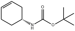 (R)-4-(BOC-氨基)环己烯 结构式