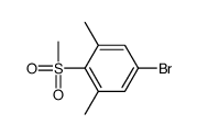 5-溴-1,3-二甲基-2-(甲磺酰基)苯 结构式