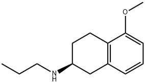 (S)-5-甲氧基-1,2,3,4-四氢-N-丙基-2-萘胺 结构式