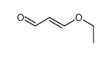 (E)-3-乙氧基-2-丙烯醛 结构式