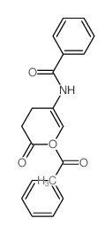 4,5-二苯甲酰氨基-4-戊烯酸乙酯 结构式