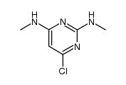 6-氯-N2,N4-二甲基-2,4-嘧啶二胺 结构式