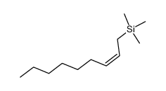 Silane, trimethyl-2-nonenyl-, (Z)- 结构式