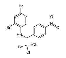 Benzenemethanamine, α-(bromodichloromethyl)-N-(2,4-dibromophenyl)-4-nitro- 结构式