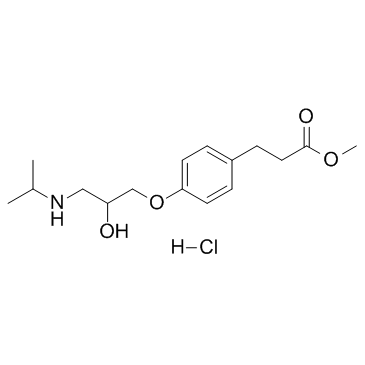 盐酸艾司洛尔 结构式