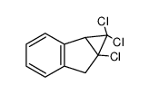 1,1,6a-三氯-1,1a,6,6a-四氢环丙并[a]茚 结构式