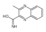 3-甲基-2-喹喔啉甲酰胺 结构式