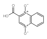 2-QUINOXALINECARBOXYLICACID1,4-DIOXIDE 结构式