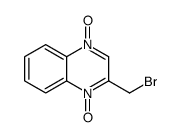 2-溴甲基喹喔啉 1,4-二氧化物 结构式