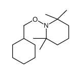 Piperidine, 1-(cyclohexylmethoxy)-2,2,6,6-tetramethyl- 结构式