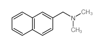 N,N-二甲基-1-萘-2-基甲胺 结构式