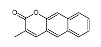 3-甲基-2H-苯并[G]色烯-2-酮 结构式