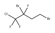 2,4-二溴-1-氯-1,1,2-三氟丁烷 结构式