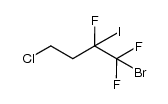 1-溴-4-氯-1,1,2-三氟-2-碘丁烷 结构式