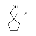1,1-环戊烷二甲硫醇 结构式