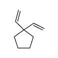 1,1-二乙烯基环戊烷 结构式