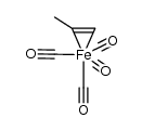 四羰基[(1,2-η)-1-丙烯]合铁 结构式