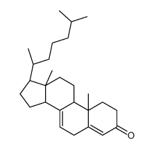 cholesta-4,7-dien-3-one 结构式