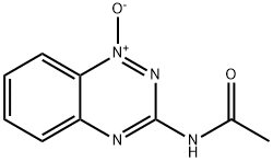 Acetamide, N-(1-oxido-1,2,4-benzotriazin-3-yl)- 结构式