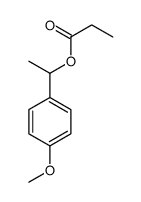 4-methoxy-alpha-methylbenzyl propionate 结构式