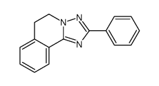 5,6-二氢-2-苯基-s-三唑并[5,1-a]异喹啉 结构式