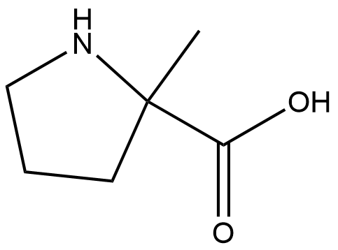 2-甲基脯氨酸 结构式