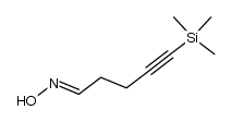 5-(Trimethylsilyl)-4-pentynal oxime 结构式
