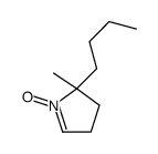 5-butyl-5-methyl-1-pyrroline 1-oxide 结构式