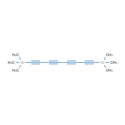 1,8-二(三甲硅烷基)辛-1,3,5,7-四炔 结构式