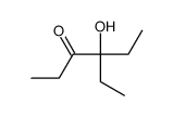 4-乙基-4-羟基-3-己酮 结构式