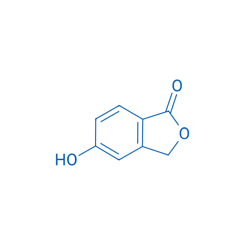 5-羟基异苯并呋喃-1(3H)-酮 结构式