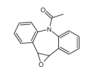 Ethanone, 1-(1a,10b-dihydro-6H-dibenz[b,f]oxireno[d]azepin-6-yl)- 结构式